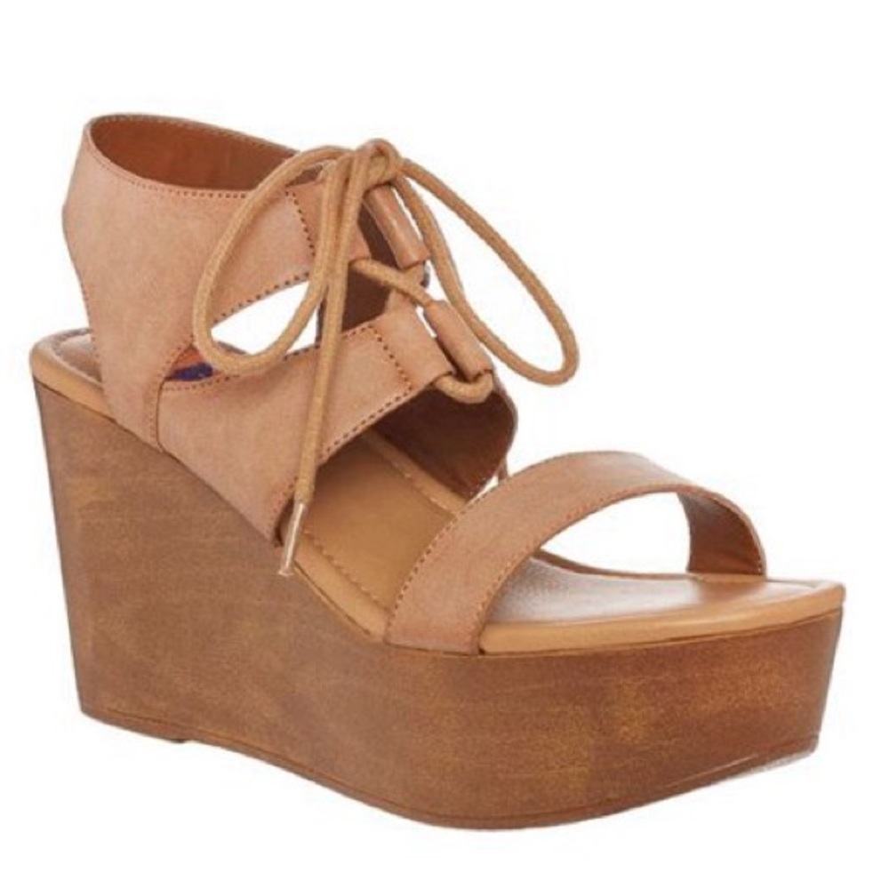 Rocket Dog Samora Wedge Tan
